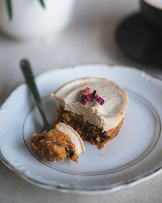 Gulrotkake, 3-pack kakestykke