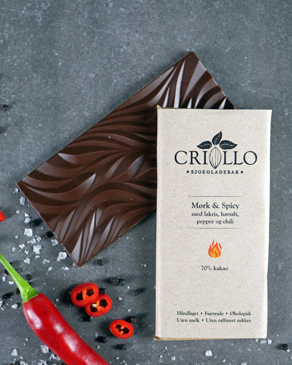 Sjokoladeplate Spicy 70%