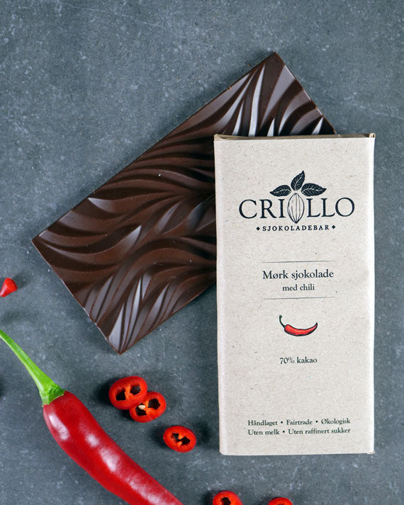 Sjokoladeplate Chili 70%